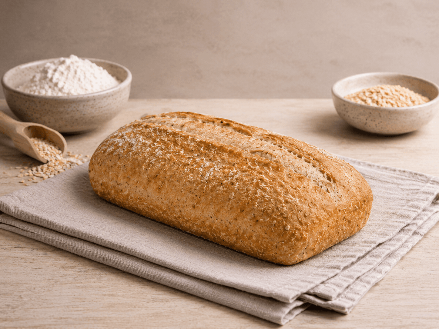 Pan Neutro de masa madre
